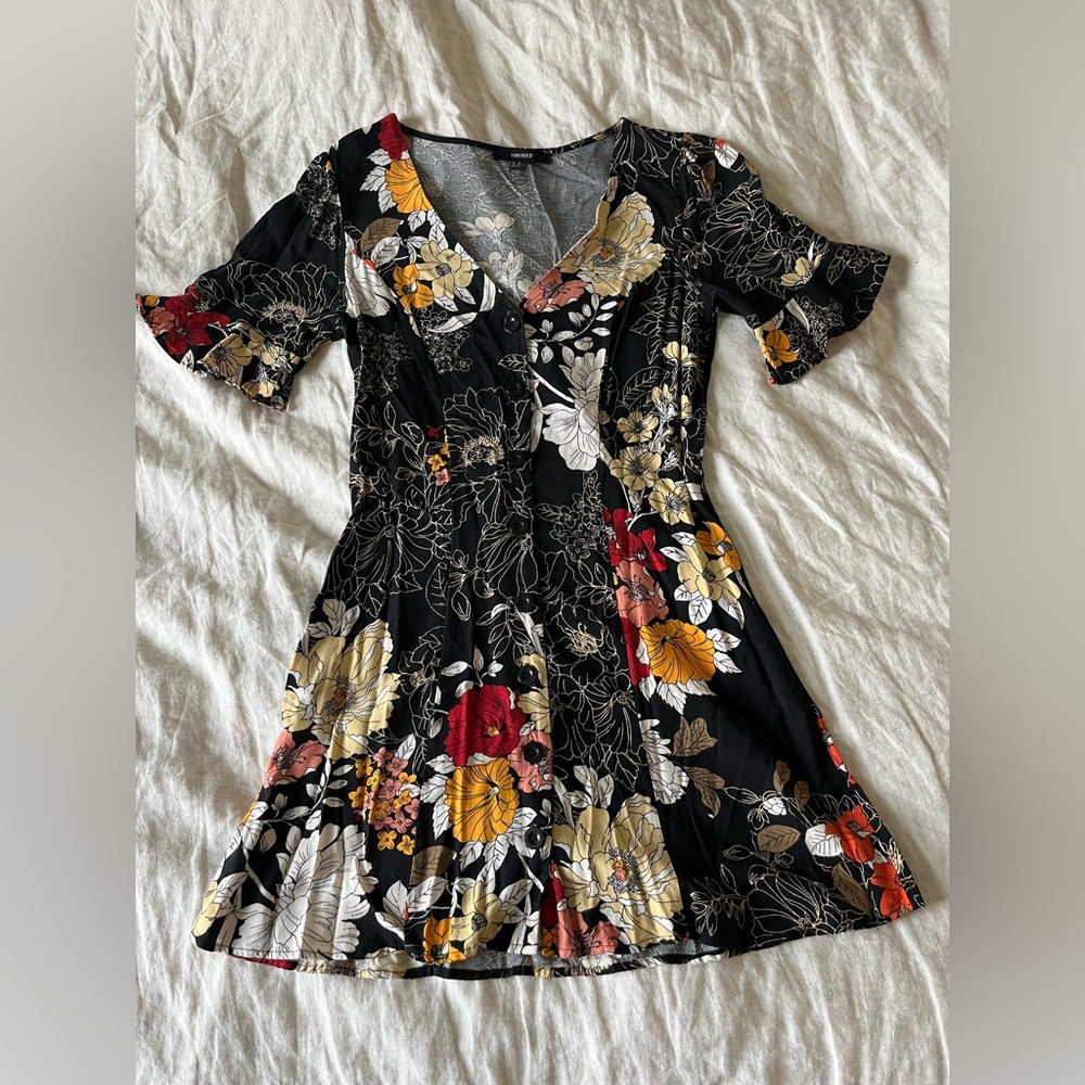 Summer floral dress